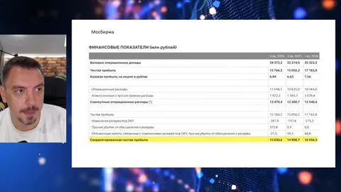 Кадр из ролика: Ozon после атак, отчёты Татнефти, Мосбиржи и ФосАгро - Будни Мосбиржи