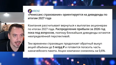 Кадр из ролика: Рынок скоро изменится? Газпром, Нефть, крах Самолета, дивиденды. Будни Мосбиржи